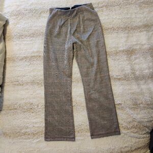 Free People Plaid Form Fitting Womens Pants